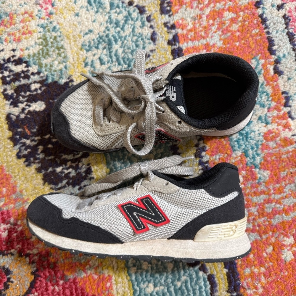New Balance Black and Gray Retro Sneakers size 12